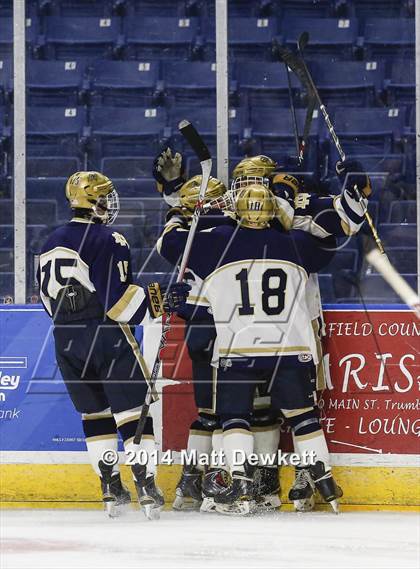 Thumbnail 3 in Boston College High vs. Notre Dame Catholic (Notre Dame New Year's Invitational Final) photogallery.