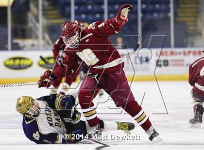 Thumbnail 3 in Boston College High vs. Notre Dame Catholic (Notre Dame New Year's Invitational Final) photogallery.