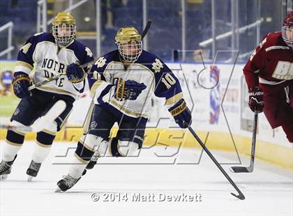 Thumbnail 2 in Boston College High vs. Notre Dame Catholic (Notre Dame New Year's Invitational Final) photogallery.
