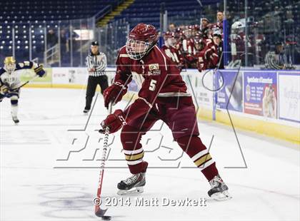 Thumbnail 3 in Boston College High vs. Notre Dame Catholic (Notre Dame New Year's Invitational Final) photogallery.
