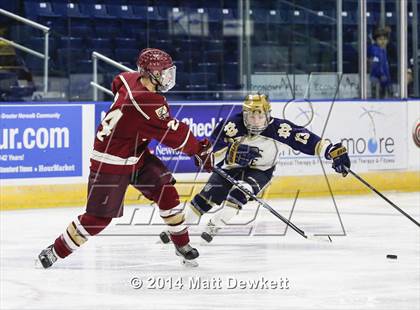 Thumbnail 1 in Boston College High vs. Notre Dame Catholic (Notre Dame New Year's Invitational Final) photogallery.