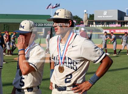 Thumbnail 1 in Flower Mound vs. Pearland (UIL 6A Baseball Semifinal Medal Ceremony) photogallery.