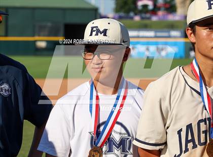 Thumbnail 3 in Flower Mound vs. Pearland (UIL 6A Baseball Semifinal Medal Ceremony) photogallery.
