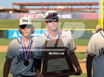 Thumbnail 3 in Flower Mound vs. Pearland (UIL 6A Baseball Semifinal Medal Ceremony) photogallery.
