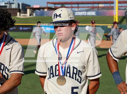 Thumbnail 3 in Flower Mound vs. Pearland (UIL 6A Baseball Semifinal Medal Ceremony) photogallery.