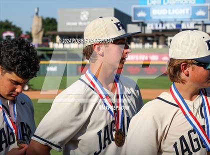 Thumbnail 1 in Flower Mound vs. Pearland (UIL 6A Baseball Semifinal Medal Ceremony) photogallery.