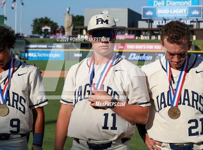 Thumbnail 2 in Flower Mound vs. Pearland (UIL 6A Baseball Semifinal Medal Ceremony) photogallery.