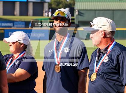Thumbnail 1 in Flower Mound vs. Pearland (UIL 6A Baseball Semifinal Medal Ceremony) photogallery.