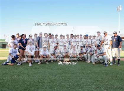 Thumbnail 2 in Flower Mound vs. Pearland (UIL 6A Baseball Semifinal Medal Ceremony) photogallery.