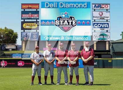 Thumbnail 3 in Flower Mound vs. Pearland (UIL 6A Baseball Semifinal Medal Ceremony) photogallery.