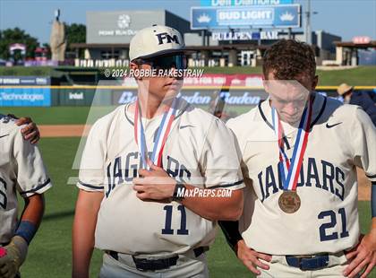 Thumbnail 3 in Flower Mound vs. Pearland (UIL 6A Baseball Semifinal Medal Ceremony) photogallery.