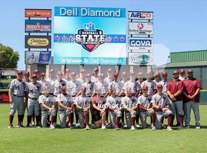 Thumbnail 1 in Flower Mound vs. Pearland (UIL 6A Baseball Semifinal Medal Ceremony) photogallery.