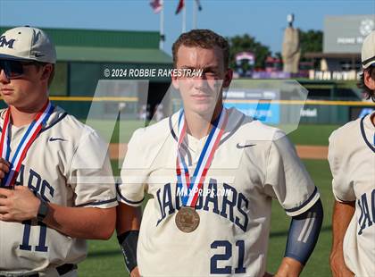 Thumbnail 1 in Flower Mound vs. Pearland (UIL 6A Baseball Semifinal Medal Ceremony) photogallery.