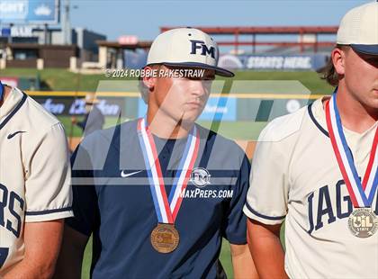 Thumbnail 1 in Flower Mound vs. Pearland (UIL 6A Baseball Semifinal Medal Ceremony) photogallery.
