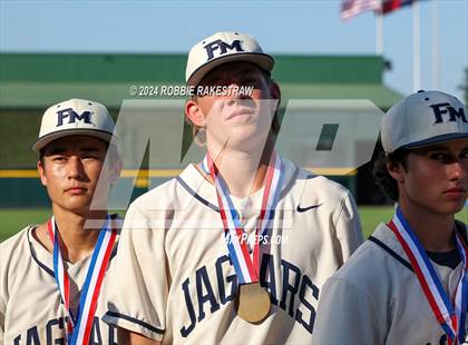 Thumbnail 1 in Flower Mound vs. Pearland (UIL 6A Baseball Semifinal Medal Ceremony) photogallery.