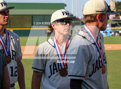Thumbnail 1 in Flower Mound vs. Pearland (UIL 6A Baseball Semifinal Medal Ceremony) photogallery.