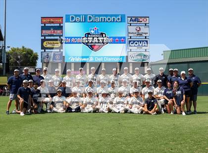Thumbnail 1 in Flower Mound vs. Pearland (UIL 6A Baseball Semifinal Medal Ceremony) photogallery.
