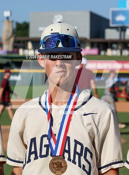 Thumbnail 1 in Flower Mound vs. Pearland (UIL 6A Baseball Semifinal Medal Ceremony) photogallery.