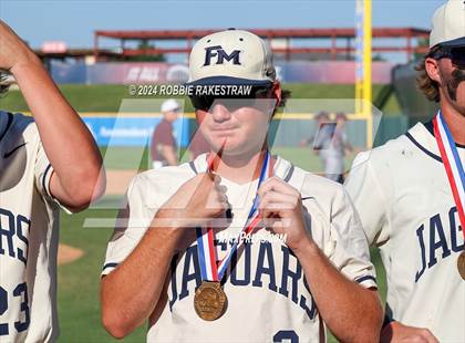 Thumbnail 1 in Flower Mound vs. Pearland (UIL 6A Baseball Semifinal Medal Ceremony) photogallery.