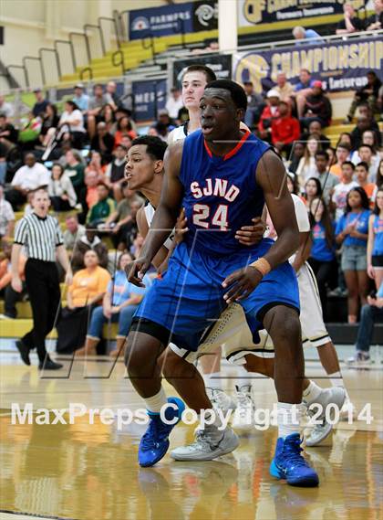 Thumbnail 3 in Central Catholic vs. St. Joseph Notre Dame (CIF NorCal Regional D5 Final) photogallery.