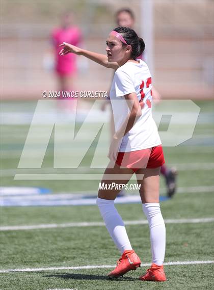 Thumbnail 1 in Round Rock vs. Taft (UIL 6A Soccer Regional Semifinal) photogallery.