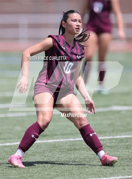 Thumbnail 3 in Round Rock vs. Taft (UIL 6A Soccer Regional Semifinal) photogallery.