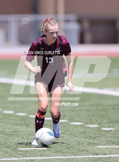 Thumbnail 3 in Round Rock vs. Taft (UIL 6A Soccer Regional Semifinal) photogallery.