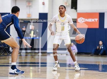 Thumbnail 1 in Calvary Christian Academy vs. Roselle Catholic (Metro Classic) photogallery.