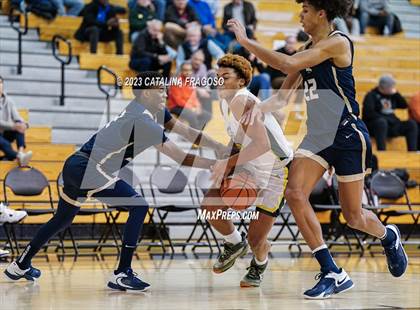 Thumbnail 2 in Calvary Christian Academy vs. Roselle Catholic (Metro Classic) photogallery.