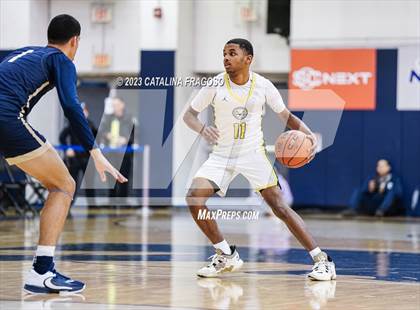 Thumbnail 2 in Calvary Christian Academy vs. Roselle Catholic (Metro Classic) photogallery.