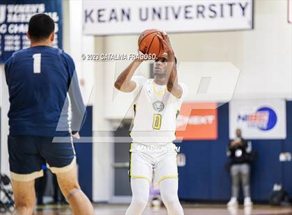 Thumbnail 1 in Calvary Christian Academy vs. Roselle Catholic (Metro Classic) photogallery.