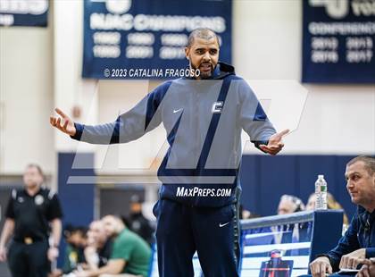 Thumbnail 3 in Calvary Christian Academy vs. Roselle Catholic (Metro Classic) photogallery.