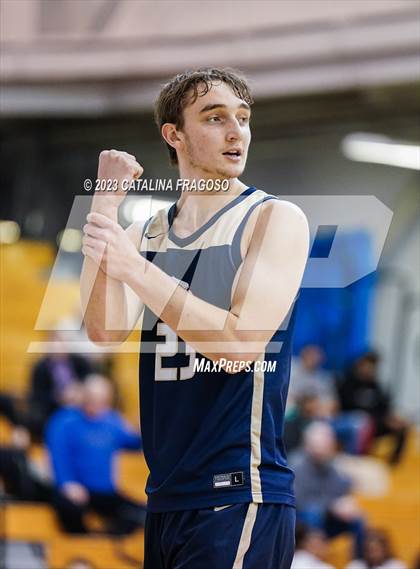 Thumbnail 1 in Calvary Christian Academy vs. Roselle Catholic (Metro Classic) photogallery.