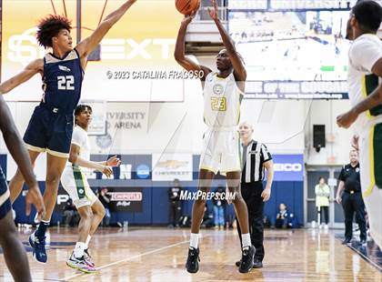 Thumbnail 2 in Calvary Christian Academy vs. Roselle Catholic (Metro Classic) photogallery.