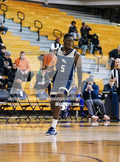 Thumbnail 1 in Calvary Christian Academy vs. Roselle Catholic (Metro Classic) photogallery.