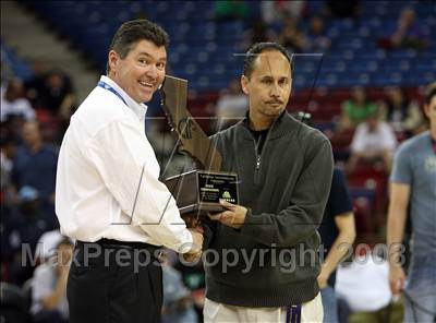 Thumbnail 3 in Renaissance Academy vs. Branson (CIF State D5 Final) photogallery.