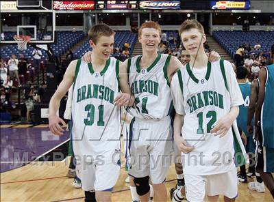 Thumbnail 2 in Renaissance Academy vs. Branson (CIF State D5 Final) photogallery.