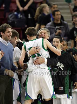 Thumbnail 2 in Renaissance Academy vs. Branson (CIF State D5 Final) photogallery.