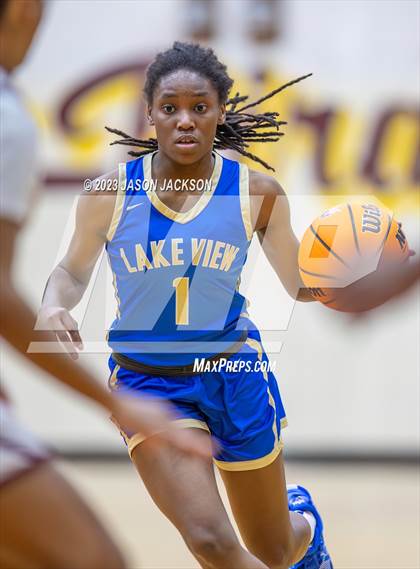Thumbnail 2 in Lake View vs Lumberton (Robeson County Shootout) photogallery.
