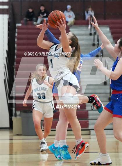 Thumbnail 2 in Village vs. Trinity Christian (TAPPS 6A Area Playoff)  photogallery.