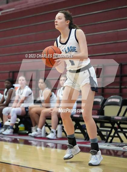 Thumbnail 3 in Village vs. Trinity Christian (TAPPS 6A Area Playoff)  photogallery.