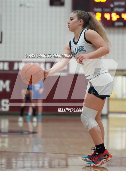 Thumbnail 2 in Village vs. Trinity Christian (TAPPS 6A Area Playoff)  photogallery.