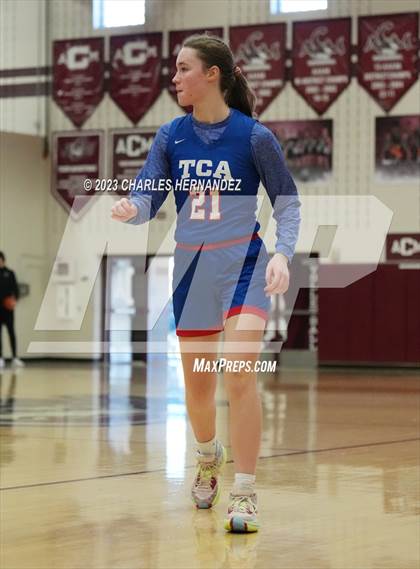 Thumbnail 2 in Village vs. Trinity Christian (TAPPS 6A Area Playoff)  photogallery.