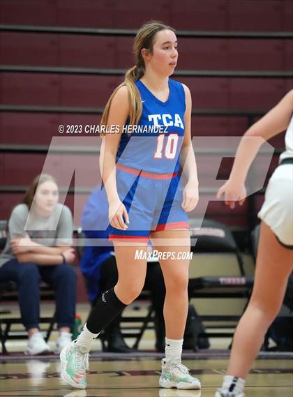 Thumbnail 1 in Village vs. Trinity Christian (TAPPS 6A Area Playoff)  photogallery.