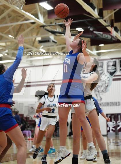 Thumbnail 2 in Village vs. Trinity Christian (TAPPS 6A Area Playoff)  photogallery.