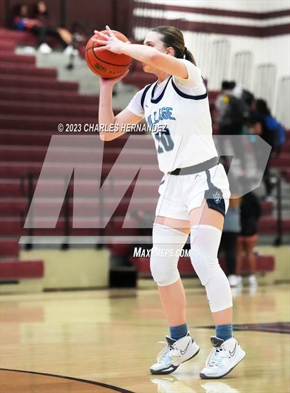 Thumbnail 2 in Village vs. Trinity Christian (TAPPS 6A Area Playoff)  photogallery.