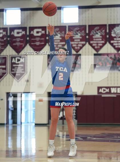 Thumbnail 2 in Village vs. Trinity Christian (TAPPS 6A Area Playoff)  photogallery.