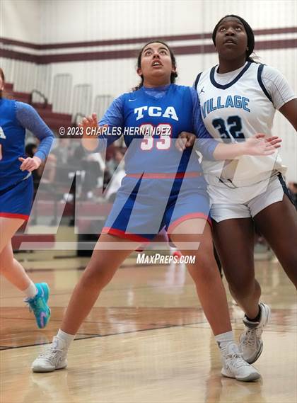 Thumbnail 1 in Village vs. Trinity Christian (TAPPS 6A Area Playoff)  photogallery.