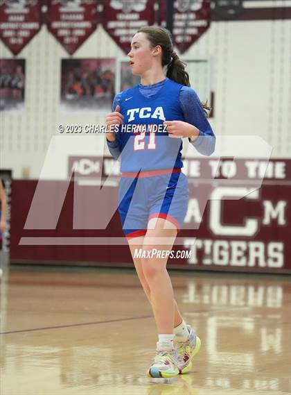 Thumbnail 3 in Village vs. Trinity Christian (TAPPS 6A Area Playoff)  photogallery.