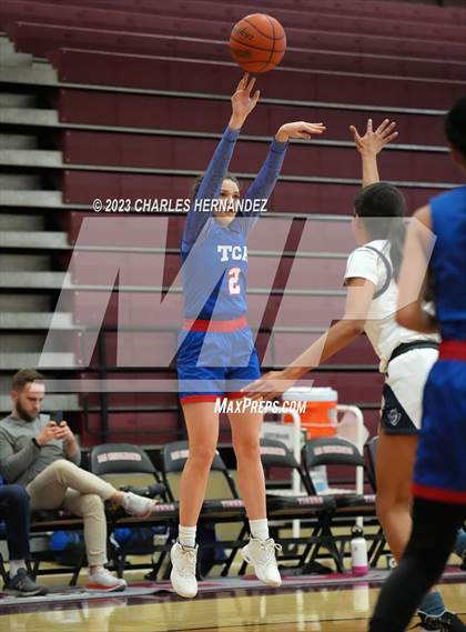 Thumbnail 2 in Village vs. Trinity Christian (TAPPS 6A Area Playoff)  photogallery.
